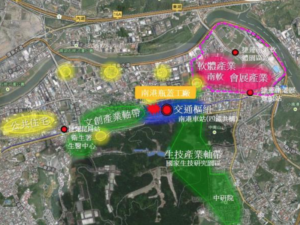 「臺北市南港瓶蓋工廠歷史建築及保留建物整修計畫」示意圖